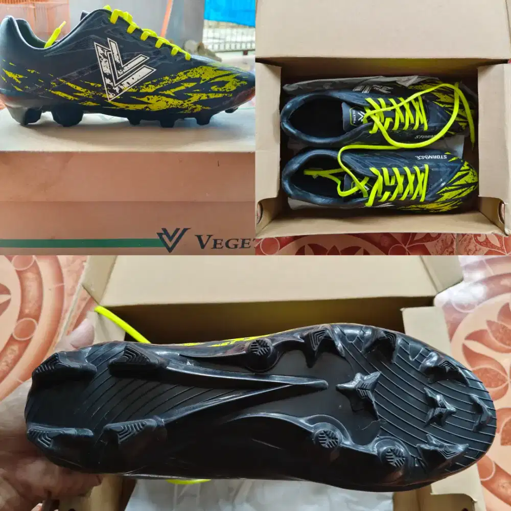 Vegeto Neon Black | Size 42