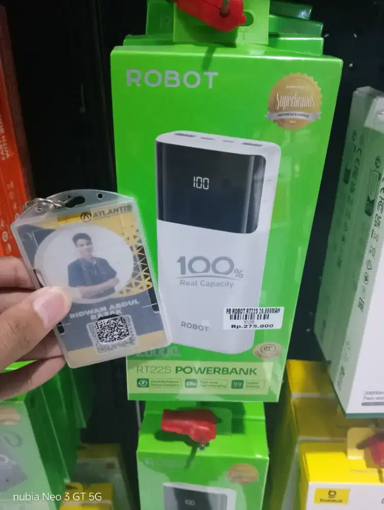 PB ROBOT RT22S 20000MAH | ATLANTIS DAHSYAT