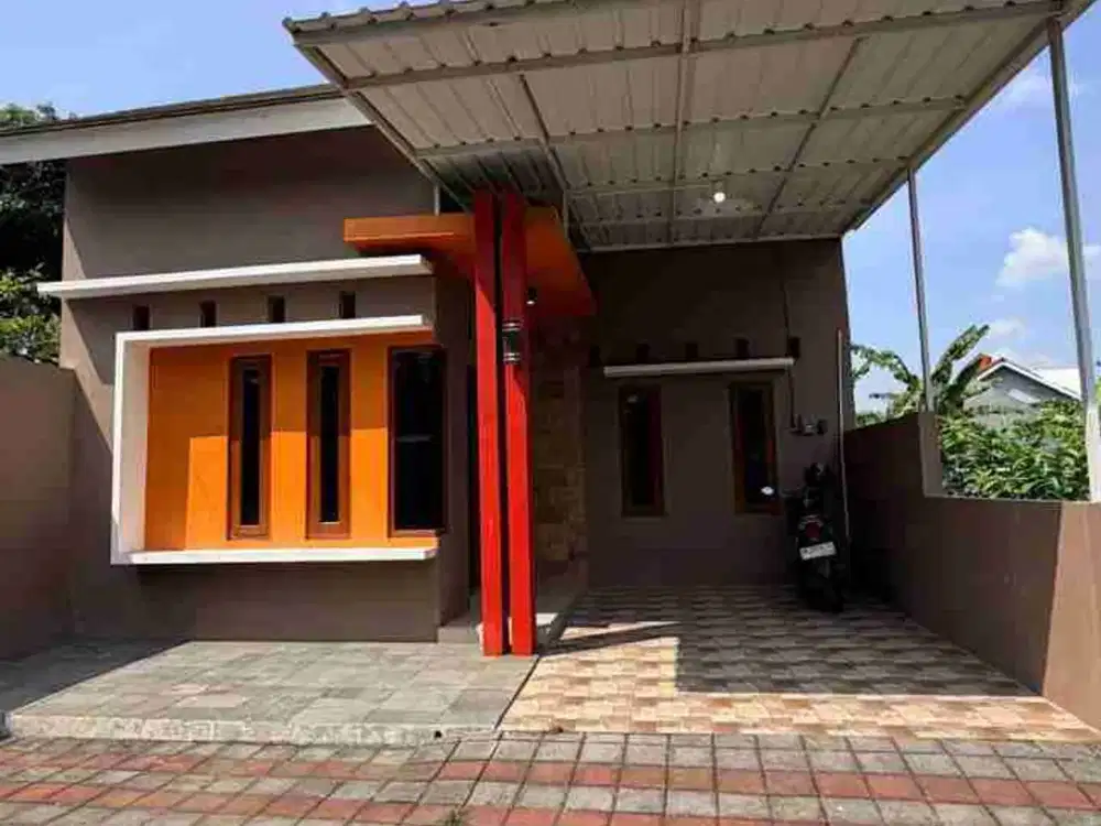 RUMAH BARU CANTIK FRESH MINIMALIS DALAM MINI CLUSTER 4 UNIT DI SUMBERADI MLATI SLEMAN