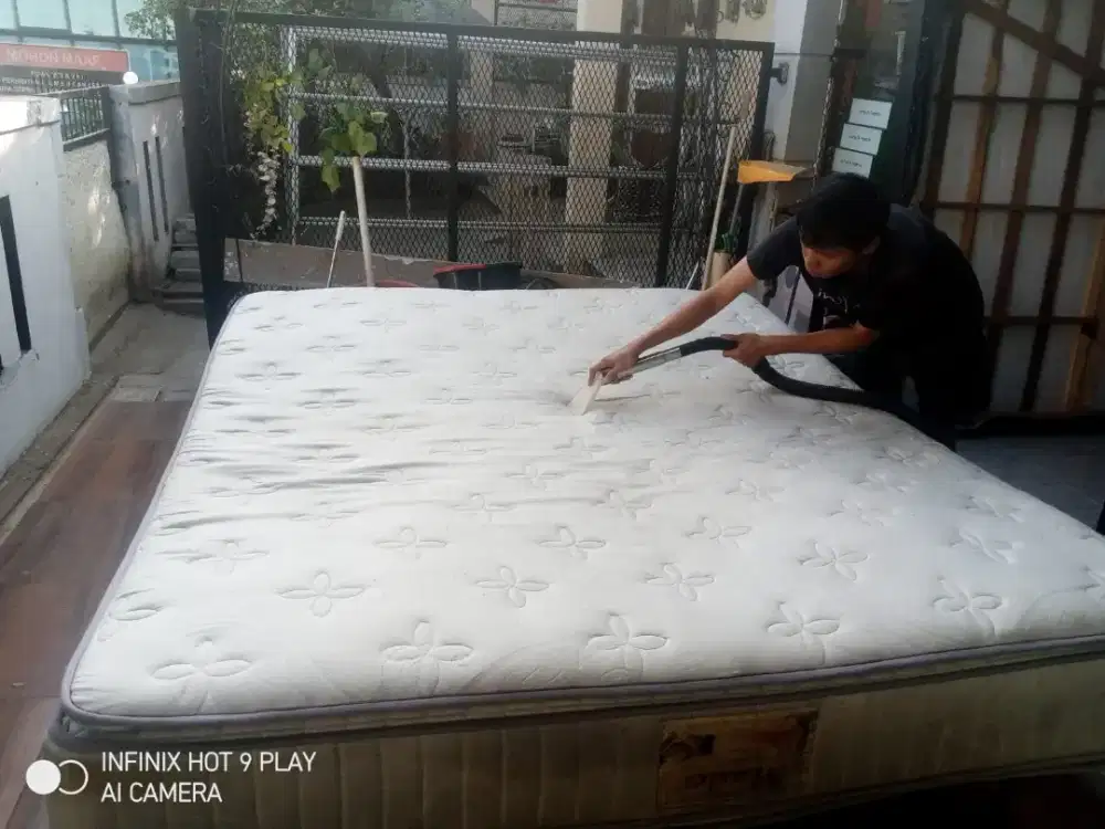 Cuci sofa kasur springbed jokmobil karpet