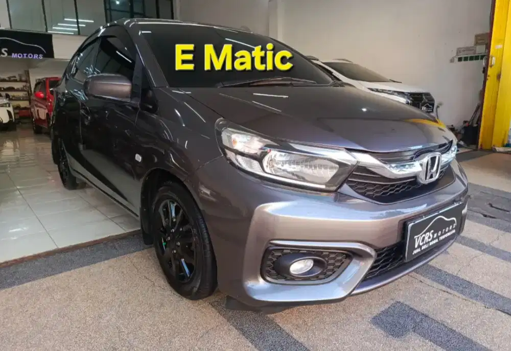 Honda brio e a/t 1.2 grey 2019 abu metic automatic matic surabaya