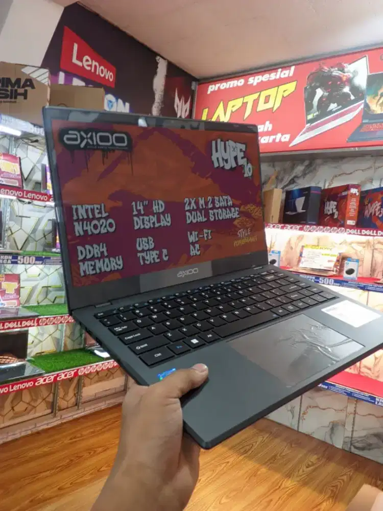 BISA KREDIT LAPTOP AXIOO HYPE 10 RAM 8GB DDR4 SSD 256GB