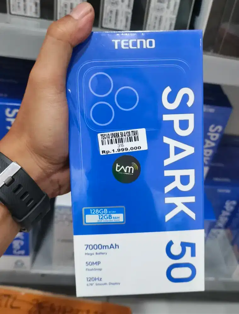 TECNO SPARK 50 4/128GB | ATLANTIS DAHSYAT