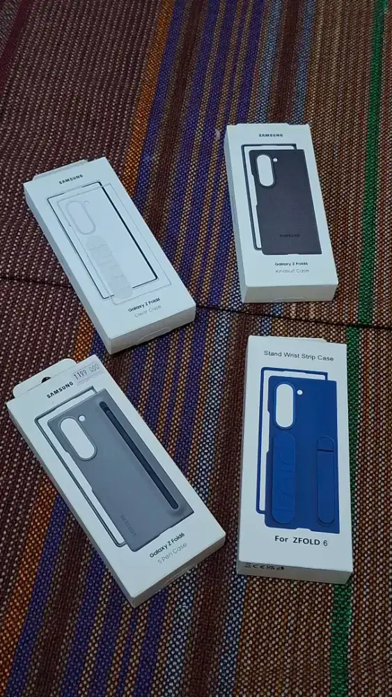 Casing Second & Tempered Glass Z Fold 6