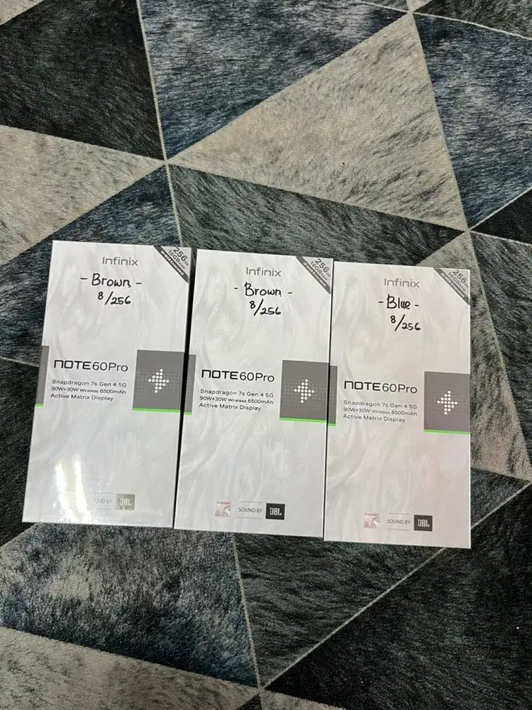 Infinix Note 60 Pro 8/256 New garansi resmi