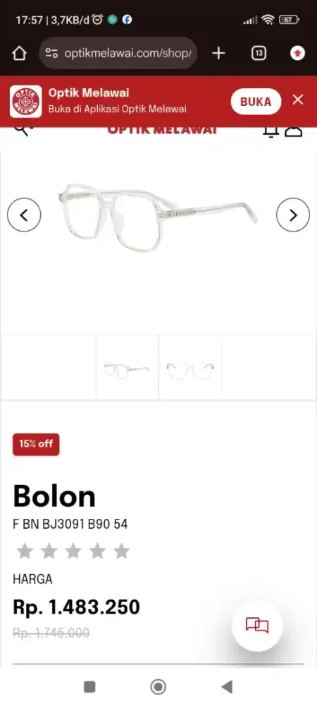 Kaca mata bolon