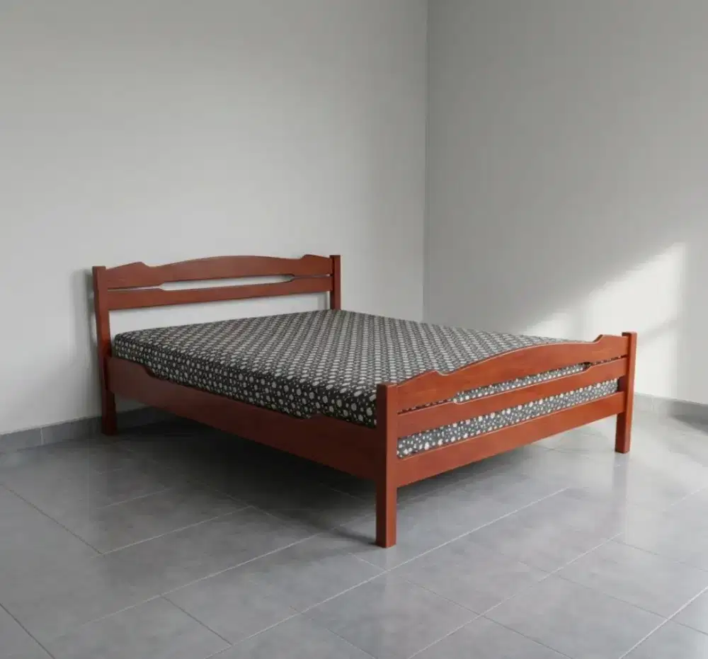 Tempat Tidur Risbang Jati KLASIK