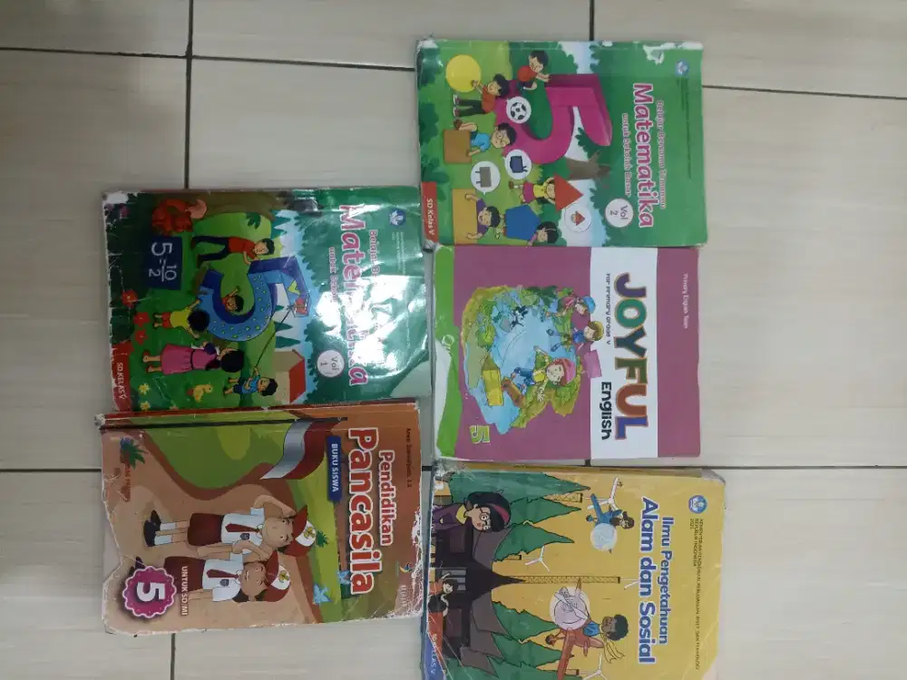 Buku pelajaran kelas 5