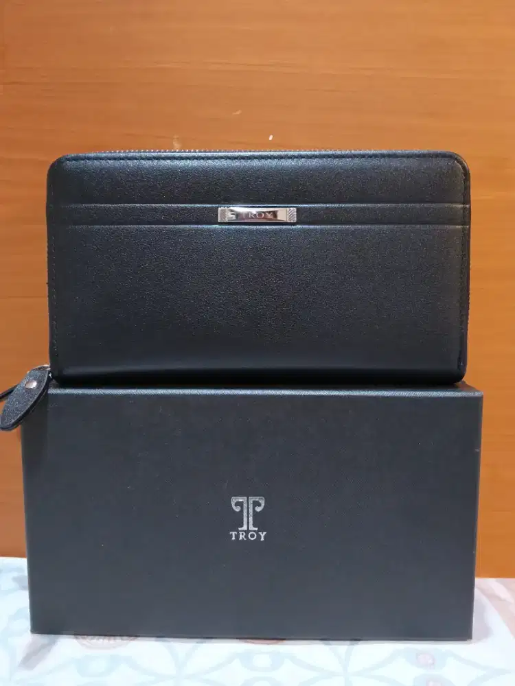 Clutch / Handbag Pria TROY Bahan Kulit Vegan