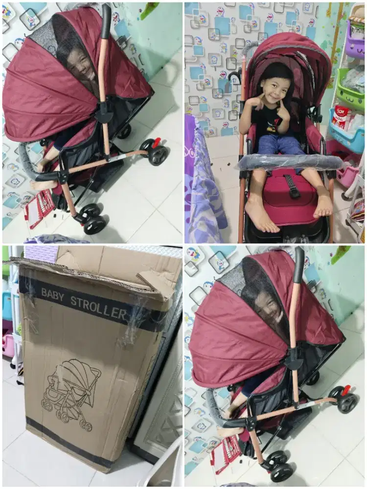 stroller bayi , bekas rasa baru cuma dipake 2x