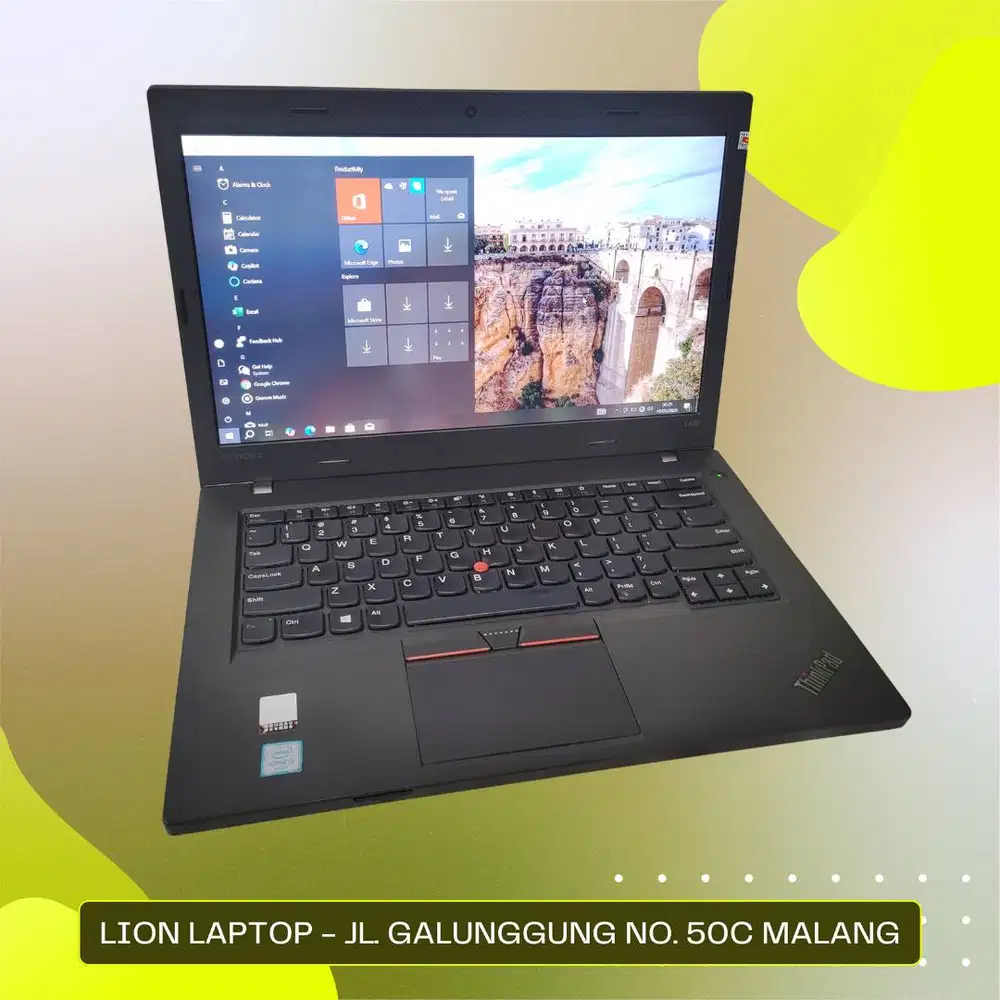 RAM 8GB Core i5 SSD Murah Lenovo Thinkpad L470 [23|06]