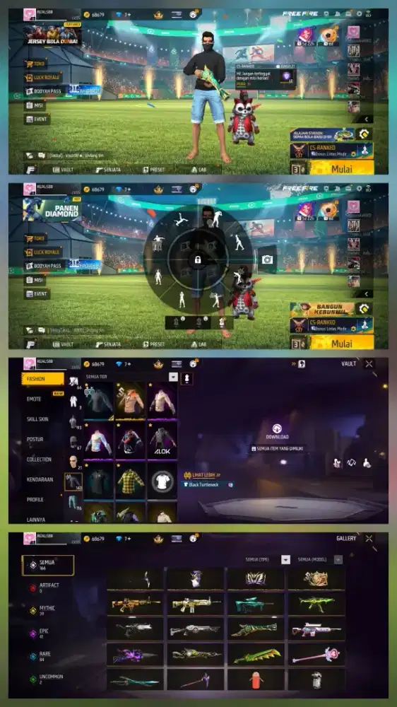 jual akun gameff free fire mumpung lagi promo murah meriah