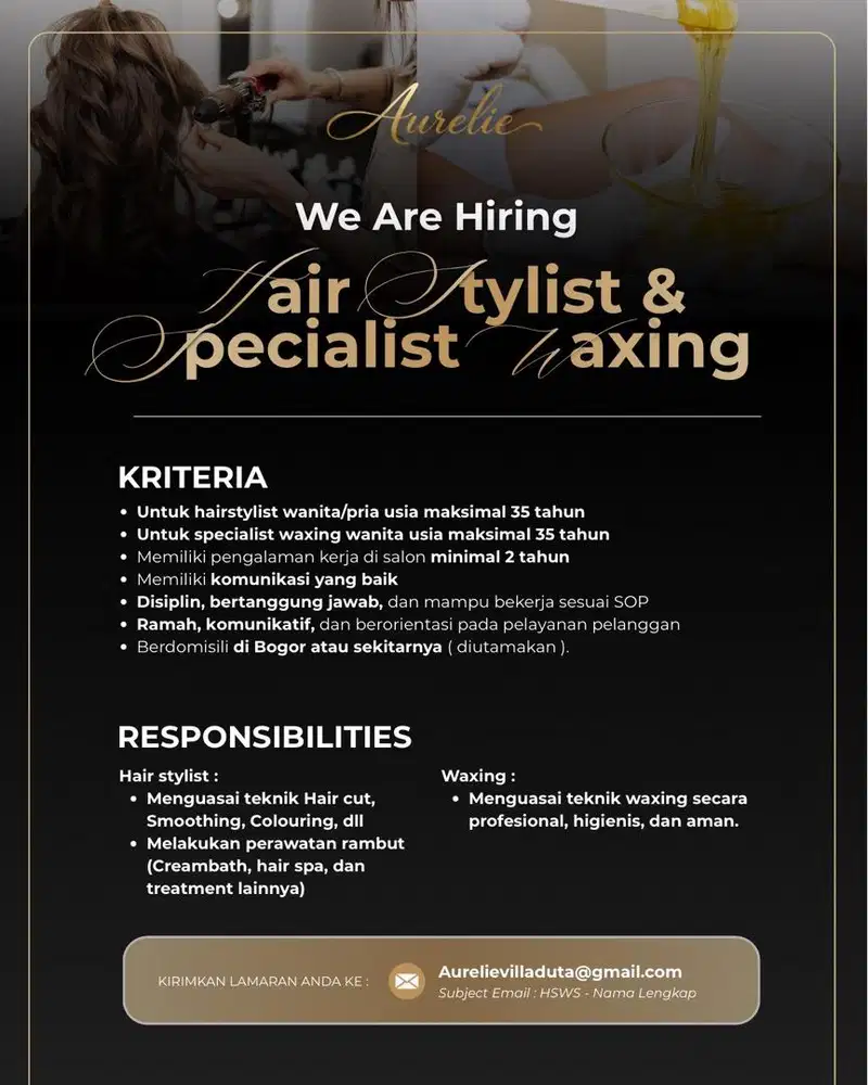 Hair Stylist & Terapis