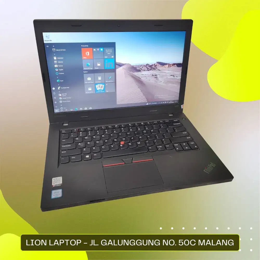 Double VGA Core i5 RAM 8 SSD Lenovo Thinkpad L470 [23|06]