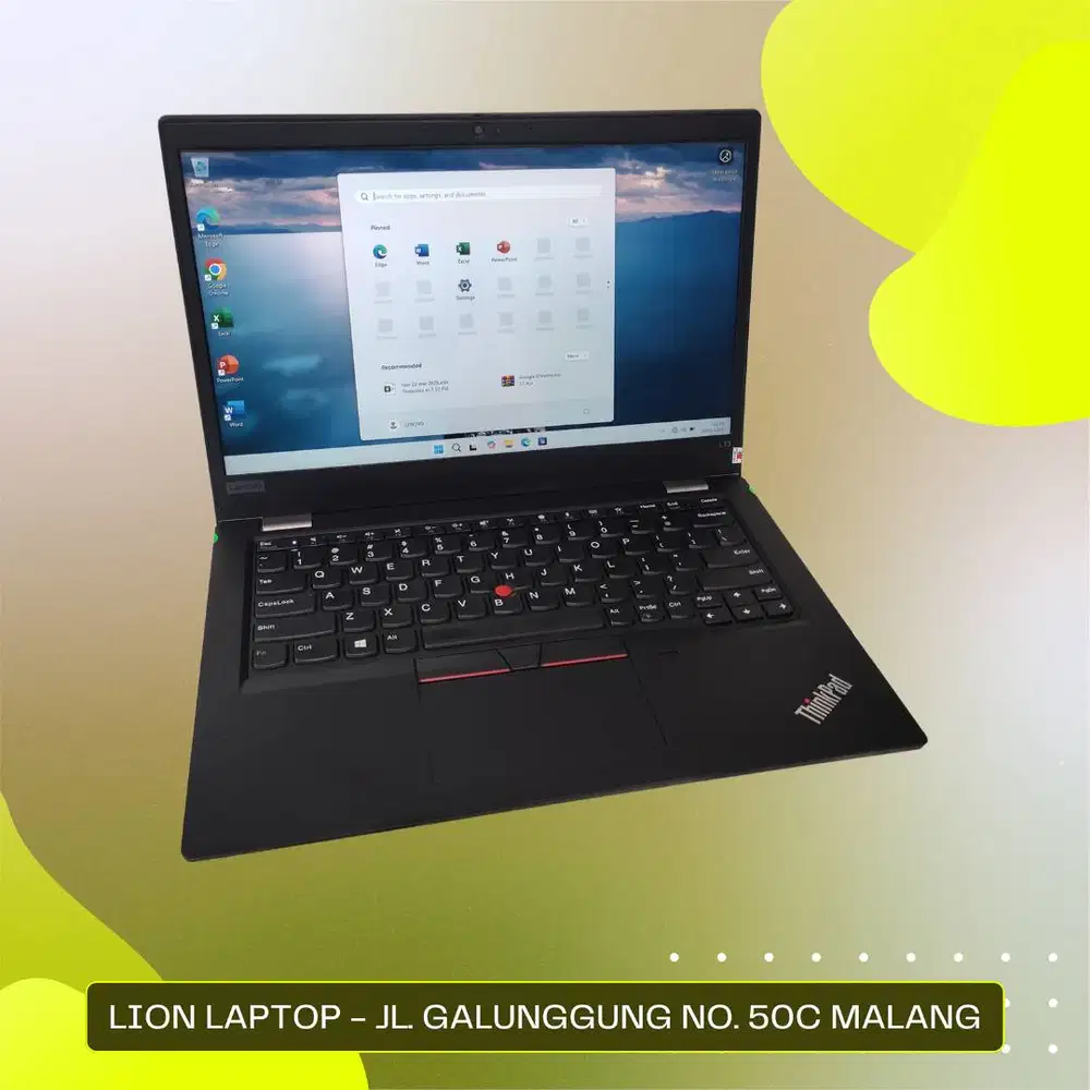 i5 Gen 10 Slim RAM 8GB SSD 256GB Lenovo Thinkpad L13 [23|06]