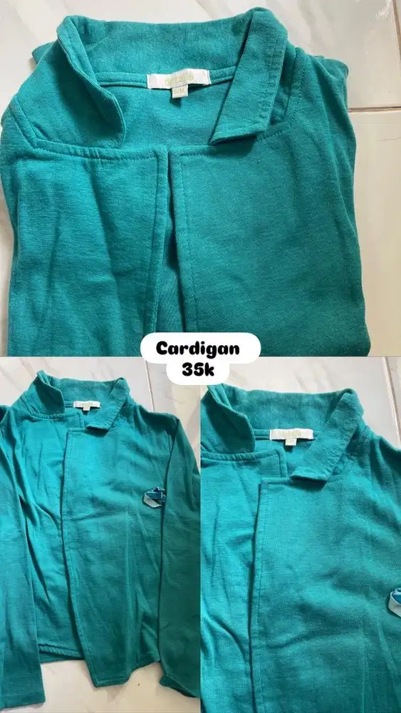 Cardigan tosca merk detail size M