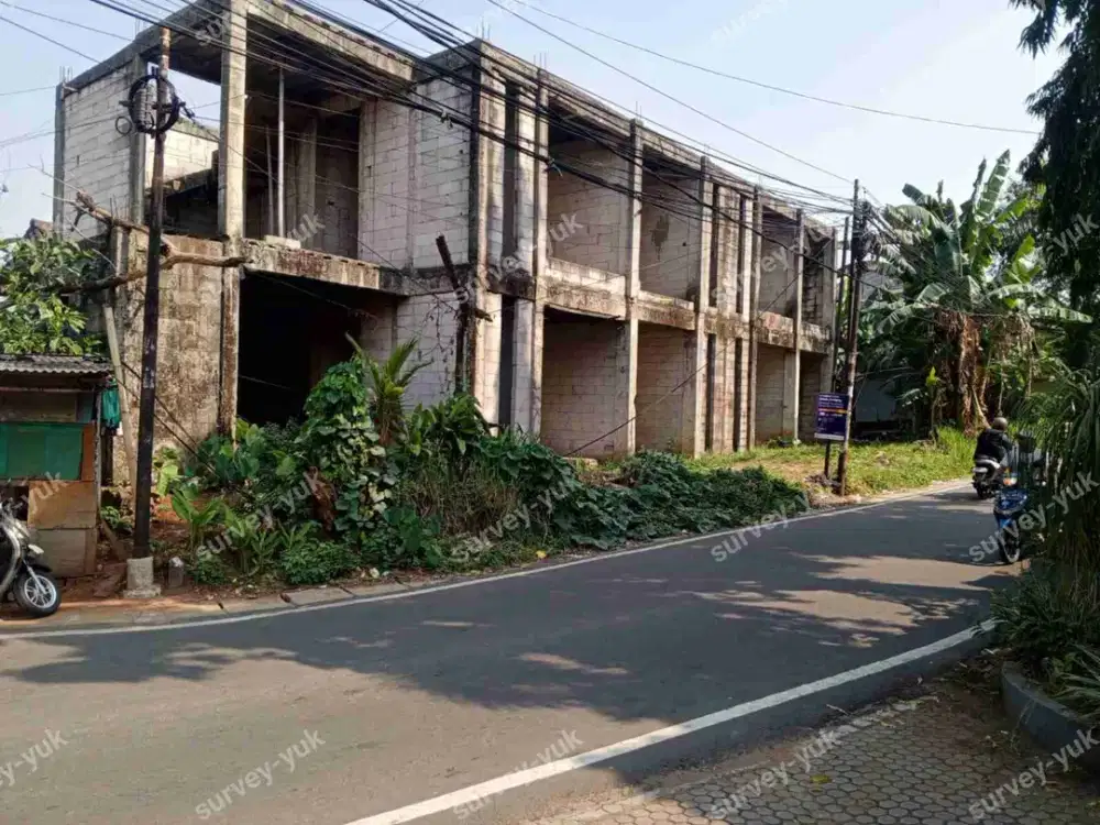 Tanah  278 M2 SHM IMB Sudah Ada Bangunan Strategis Area Kos Kosan