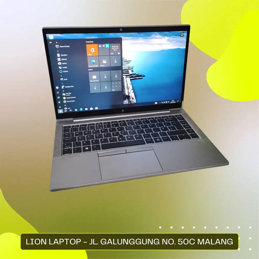 Alumunium Body Core i5 Gen 10 8/256 Slim HP Elitebook 830 G7 [23|06]