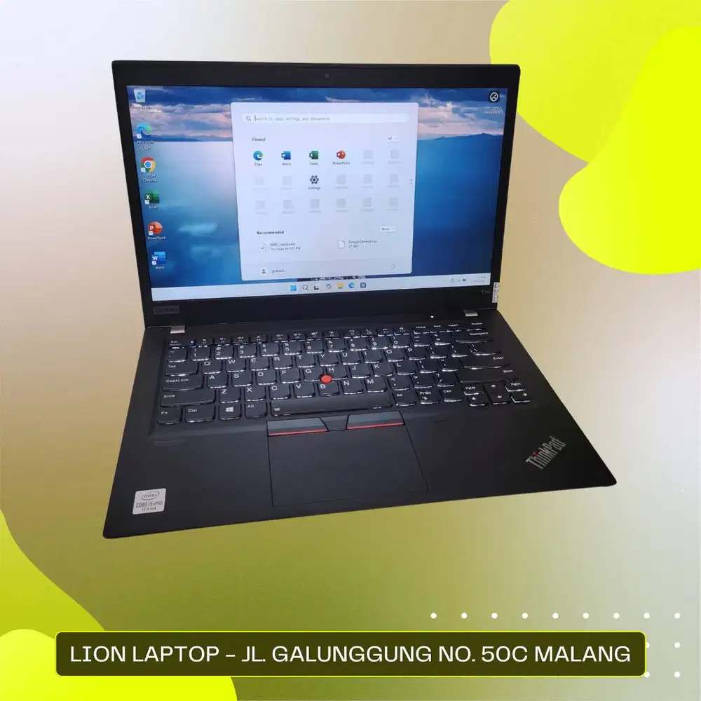 RAM 16GB Slim Core i5 Gen 10 SSD 256GB Lenovo Thinkpad T14s [23|06]