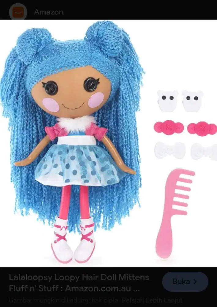 Boneka mainan anak lucu mahal ori lalaloopsy