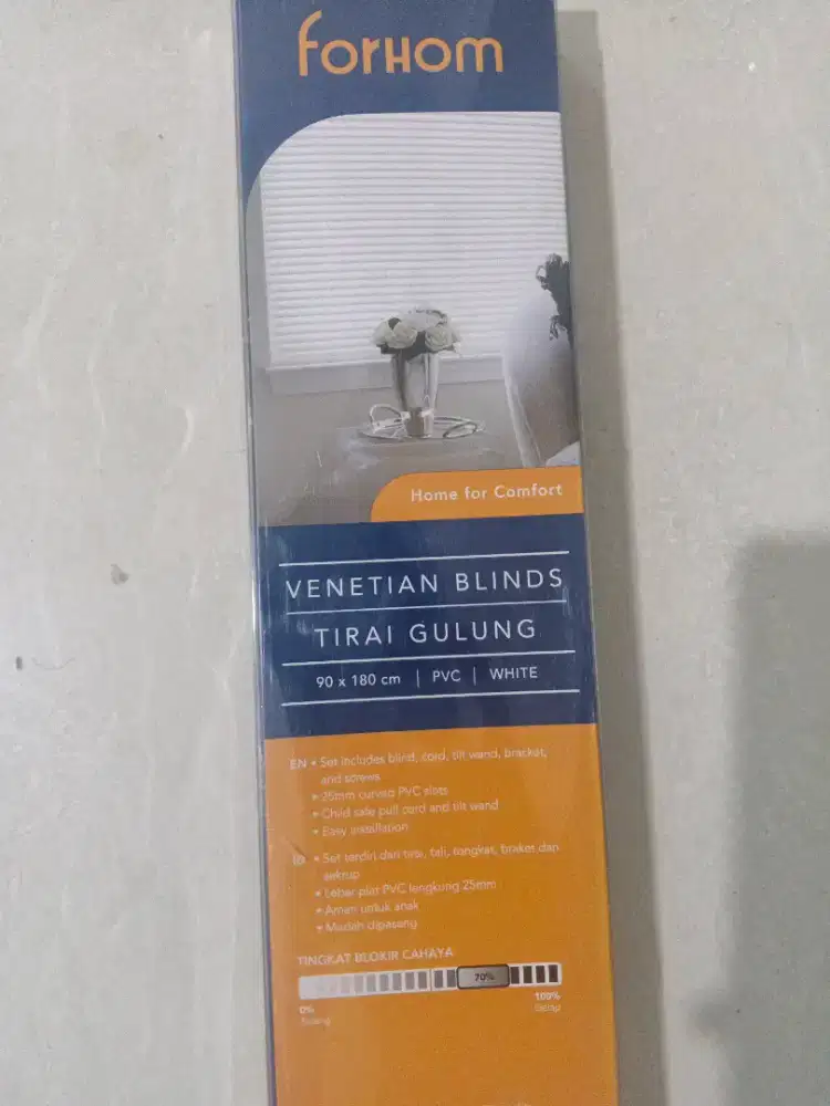 Azko Gorden Venentian Blinds Tirai Gulung