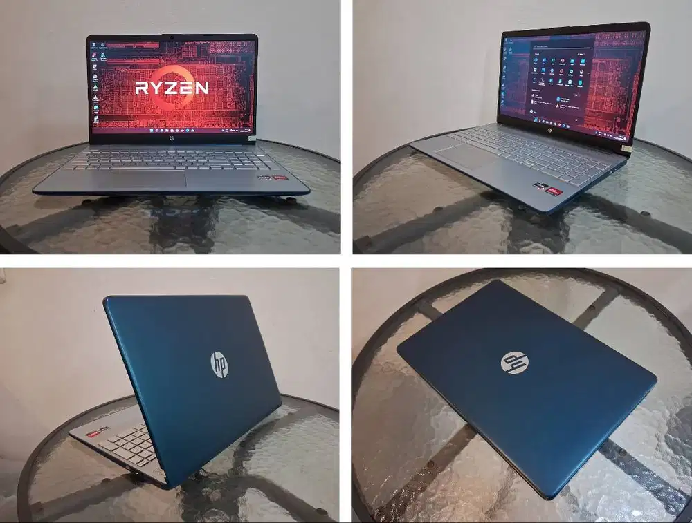 Laptop HP Ryzen 5 12CPU 12GB SSD 512GB Win ORI 15.6in Slim Garnsi Toko