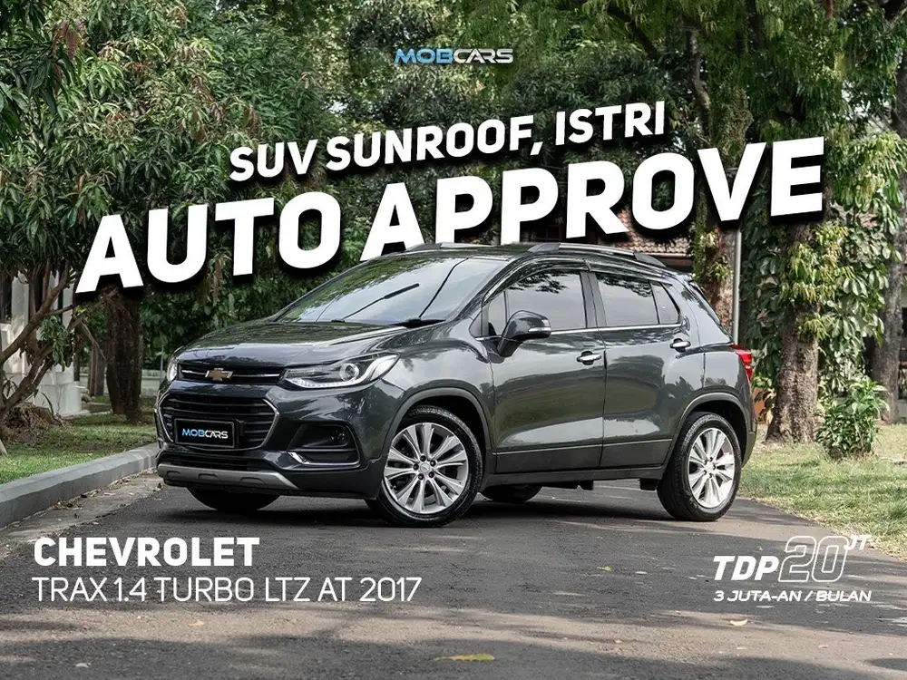 TRAX TURBO LTZ AT 2017 CHEVROLET GREY PAJAK PANJANG