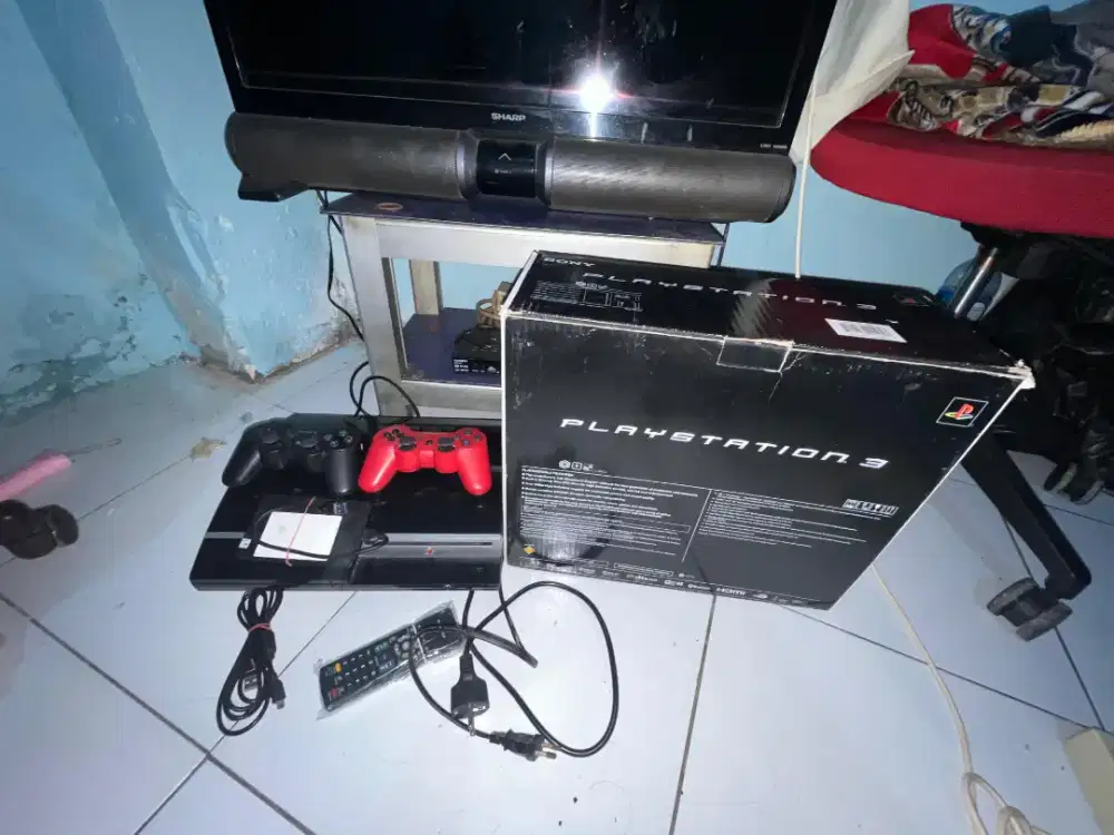 JUAL PS 3 FAT
KELENGKAPAN : PS 3/STIK 2/HARDISK 500GB/KABEL