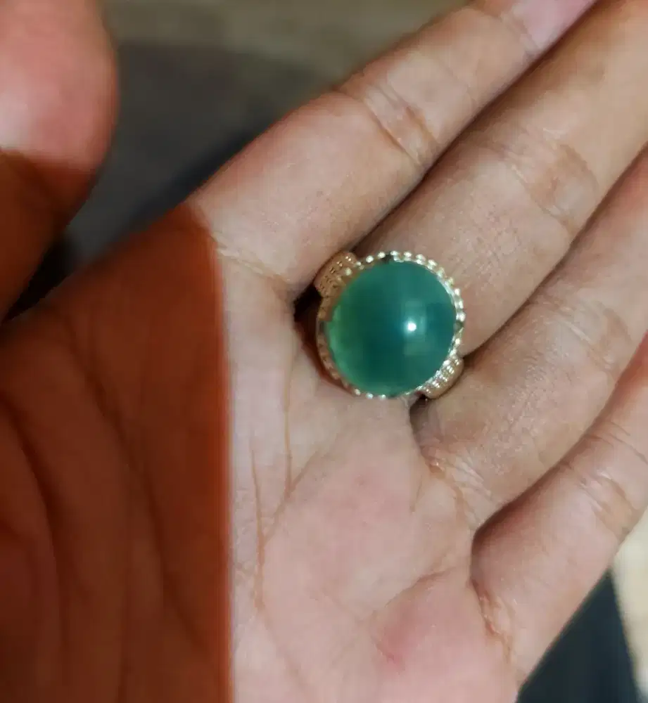 Batu cincin Giok Natural type A