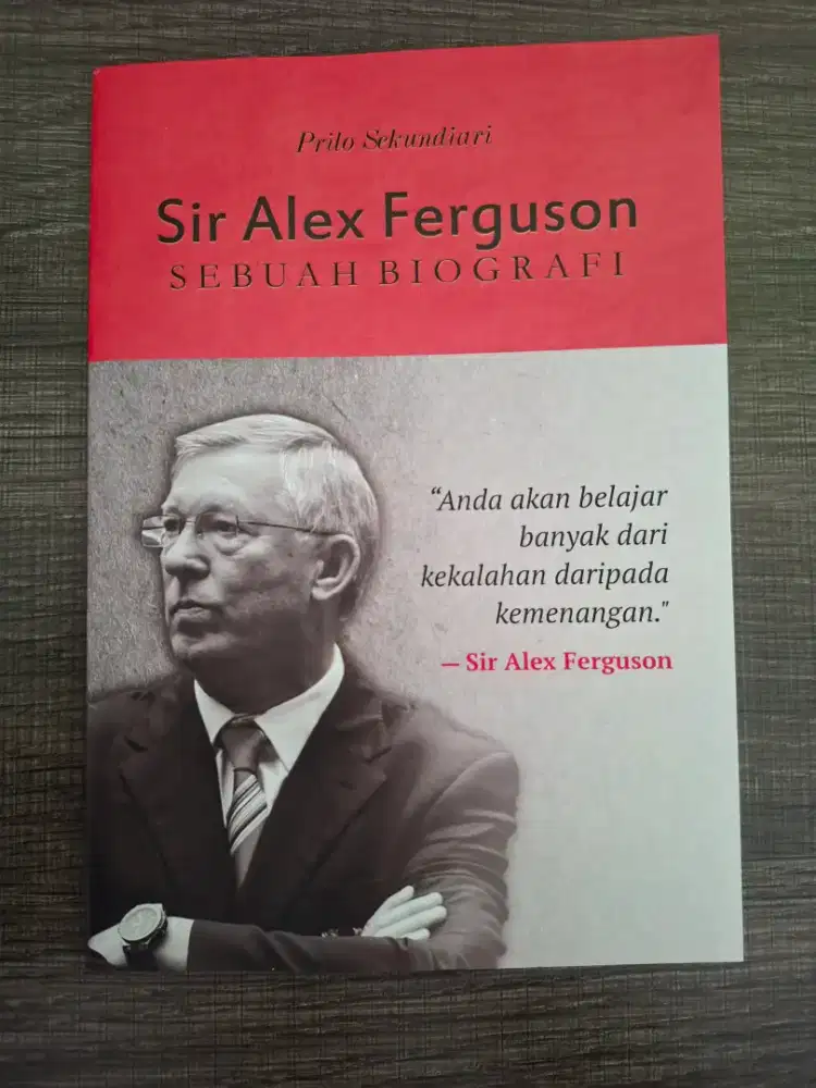 Buku Sir Alex Ferguson: Sebuah Biografi