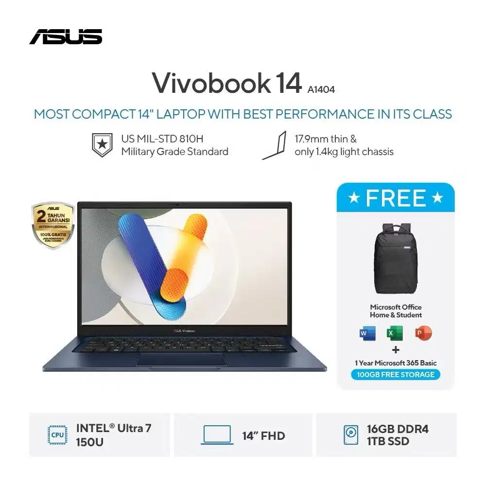 ASUS VIVOBOOK 14 A1404VAP