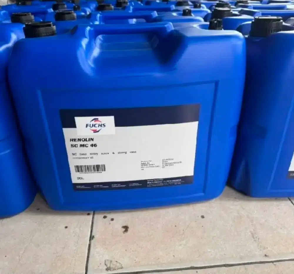 Oli Kompressor Screw semi synthetic Merek FUCHS