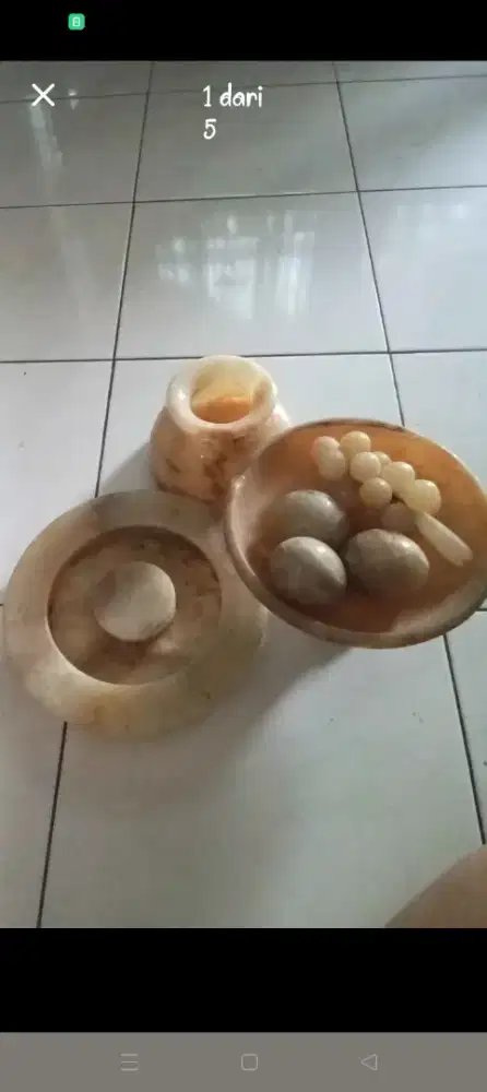 Hiasan Batu onyx