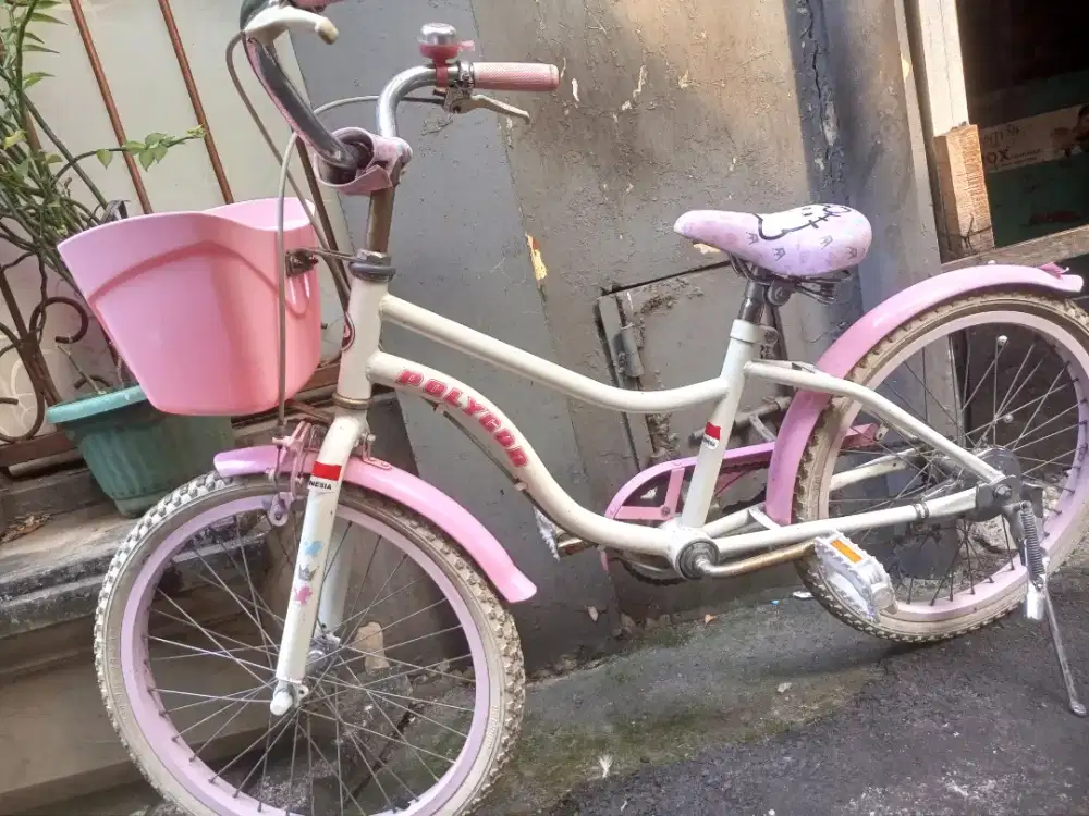 Speda anak perempuan bekas rasa baru merek POLIGON