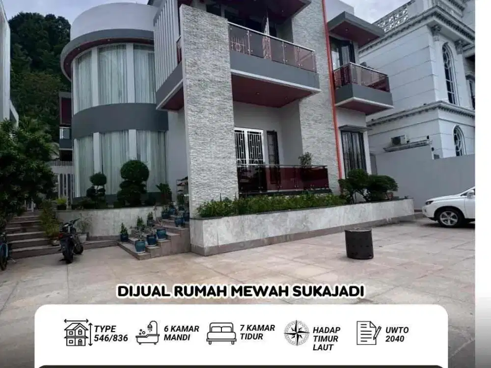 Dijual rumah Mewah Sukajadi Batam Center