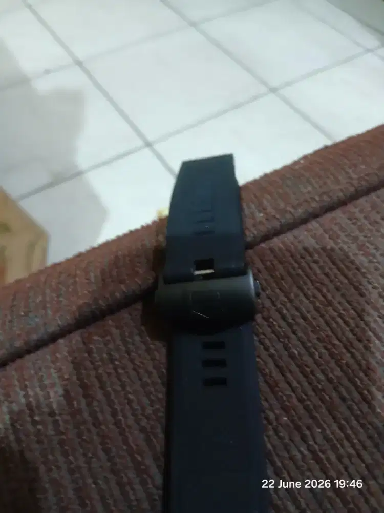Black Rubber + Titanium Ceramic Strap Tag Heuer Connected E4 E3