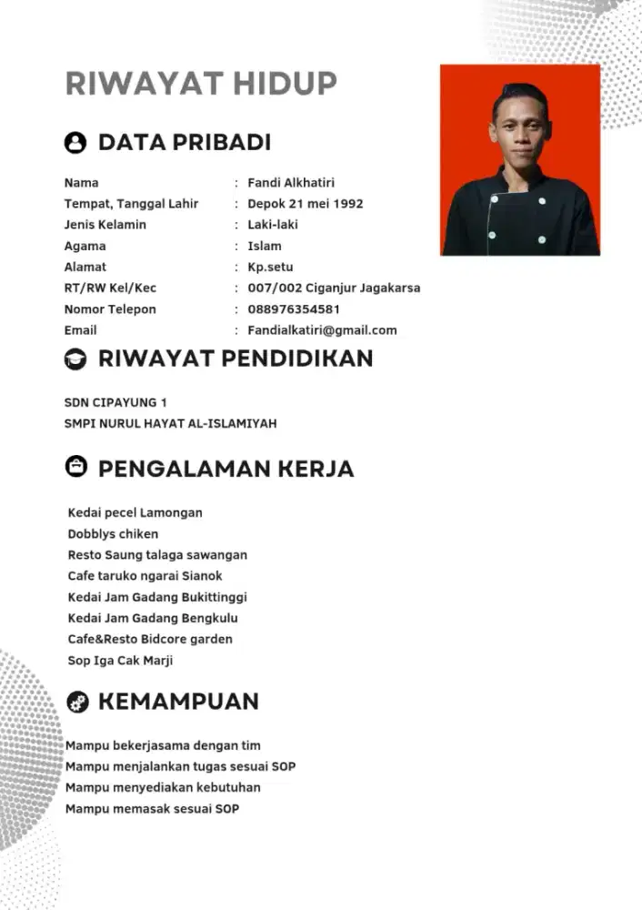Mencari pekerjaan