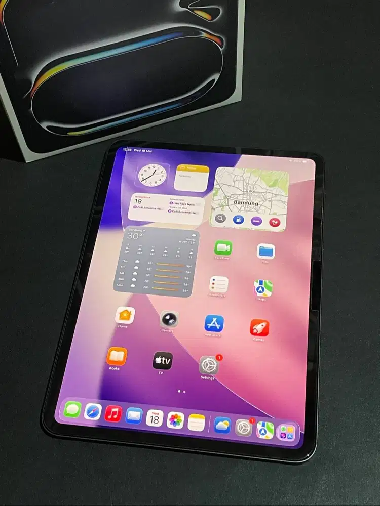 iPad Pro 11 inci 256gb M5 Cellular Wifi iBox Fullset Ori