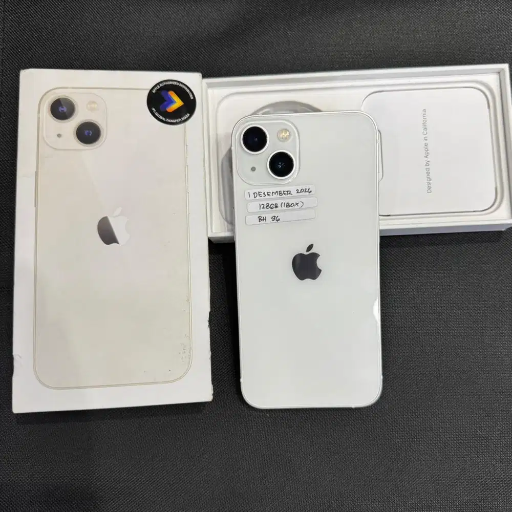 iphone 13 128gb garansi resmi mulus set original garansi on desember