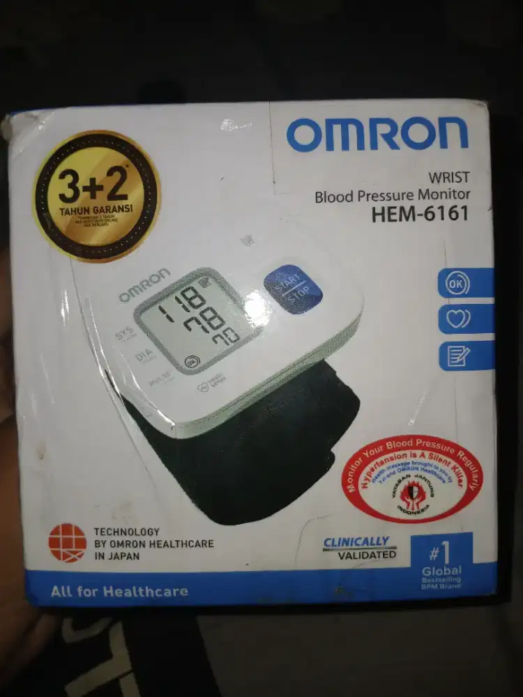 alat pengukur tensi/blokd pressure monitor (OMRON BEM-6161)