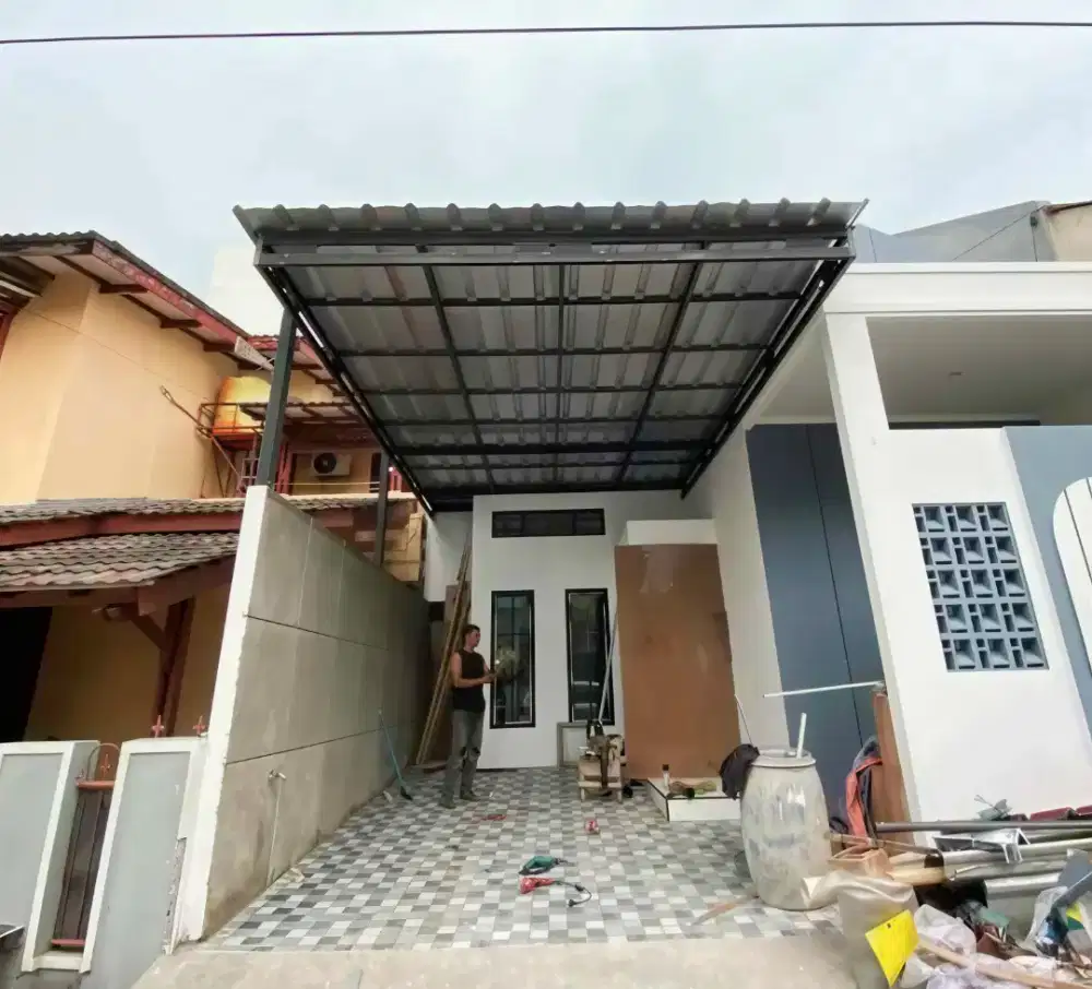 Jasa pasang kanopi baja ringan
