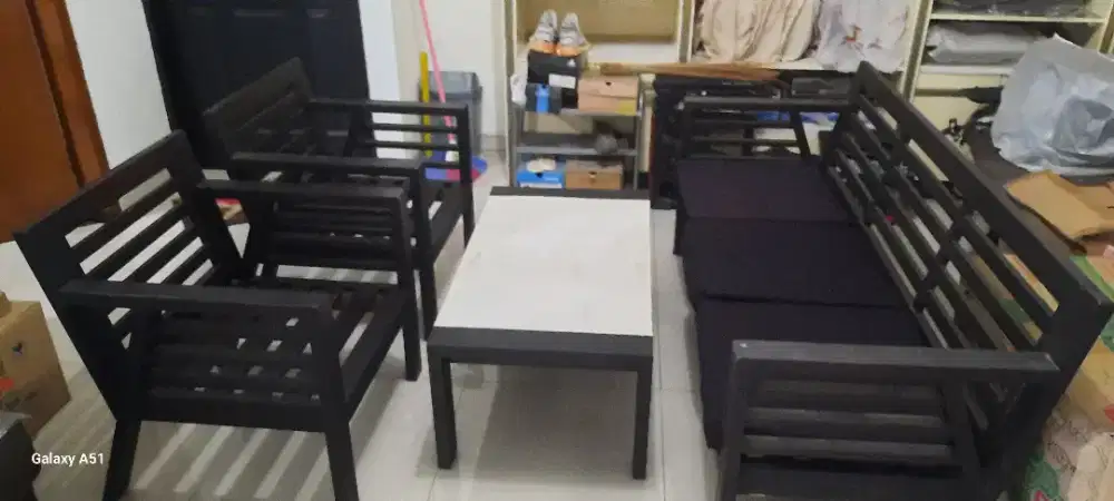 Meja kayu murah bagus.311+bantalan
