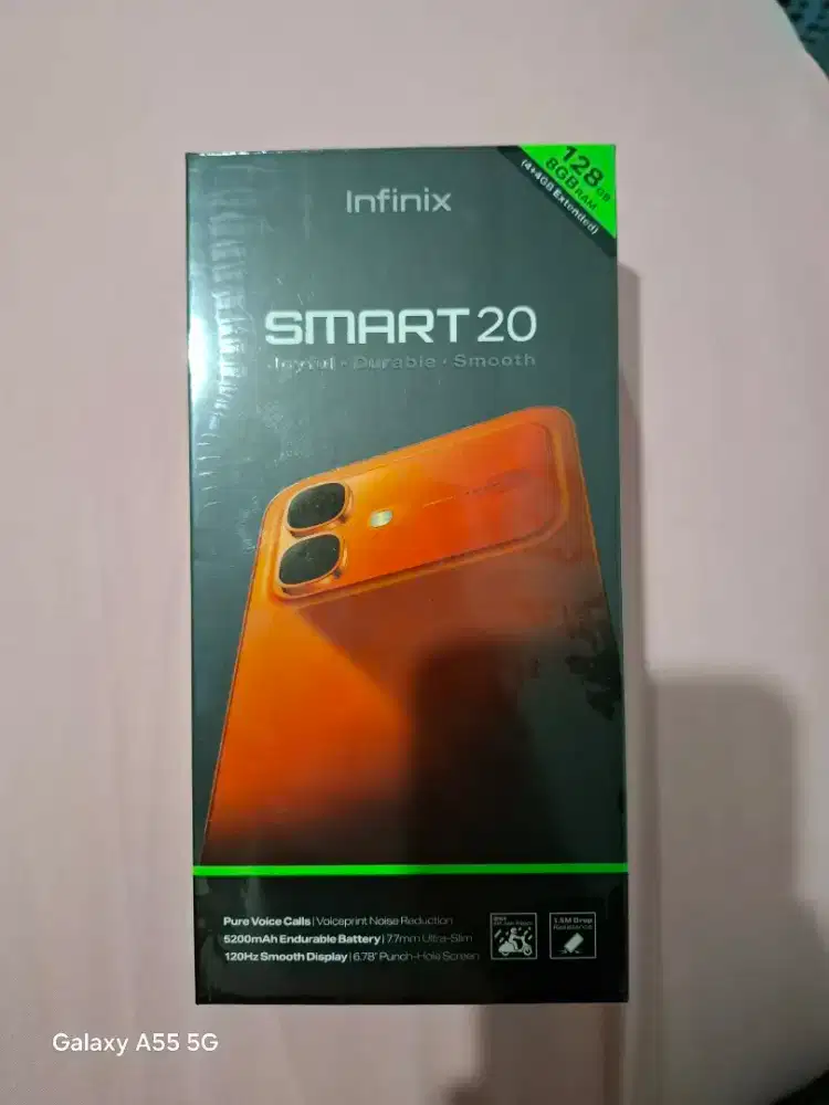 HP infinix Smart 20 4/128 black edisi ga jadi pakai