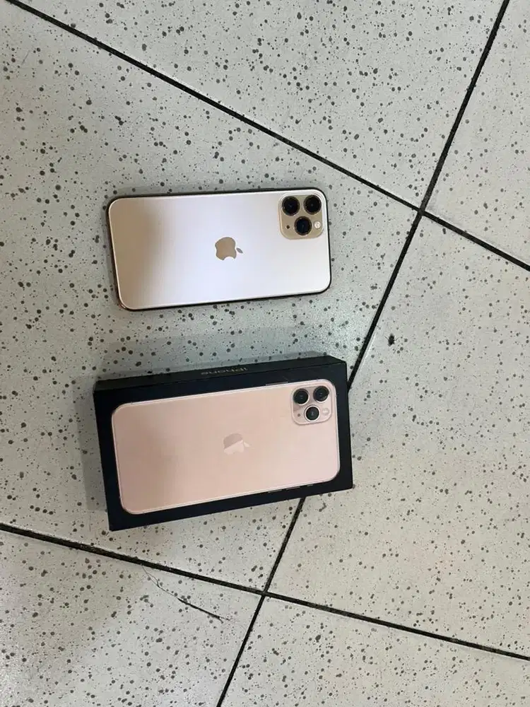 iphone 11 pro 256gb terbaik warna gold 4G