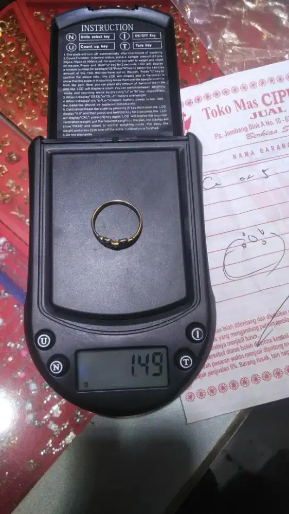 Terima jual emas semua kondisi