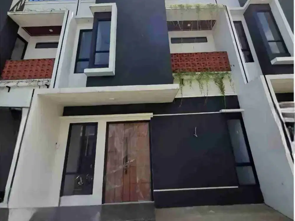Rumah 2 Lt Plus Rooftop di Tanah Baru Dekat Toll Kukusan, UI, Krukut, Kuttab Alfatih, Stasiun Depok Baru