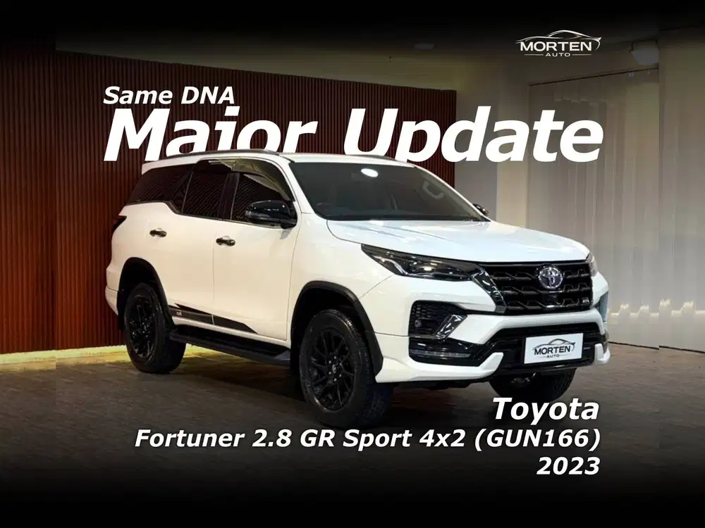 [Low Km 25 ribuan!!!] Toyota Fortuner 2.8 GR Sport 4x2 2023