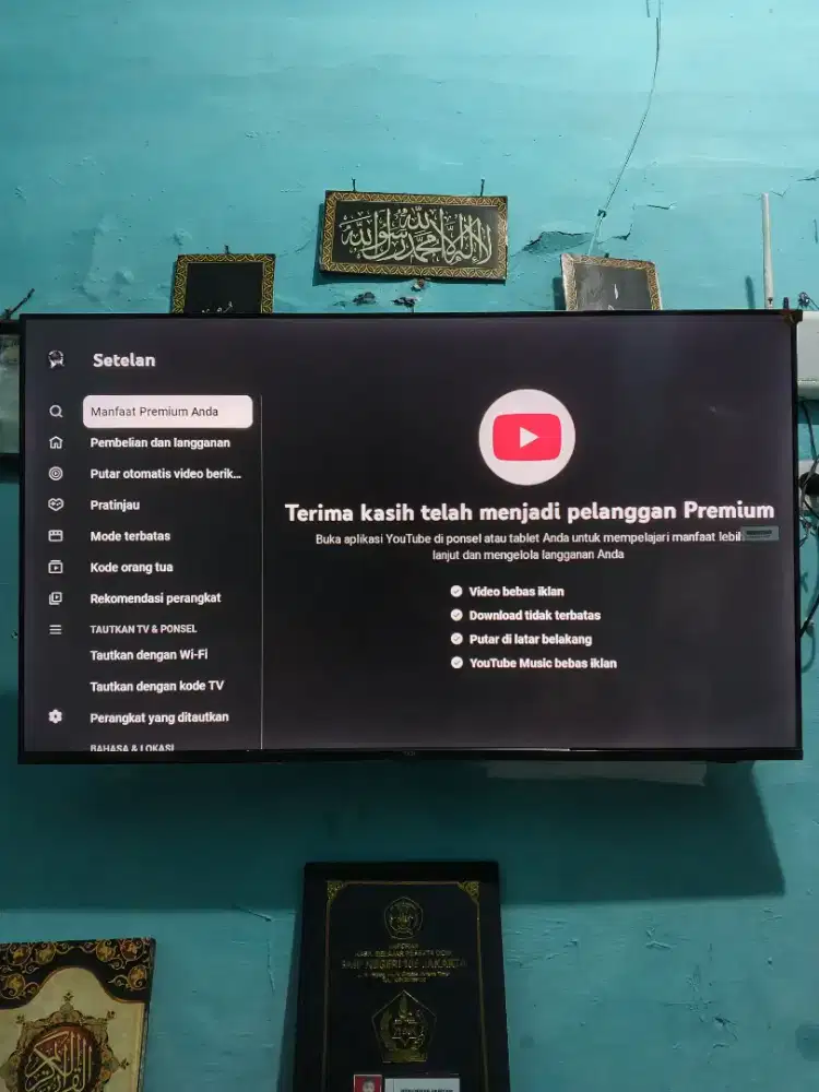 Tv tcl 43 inch qled