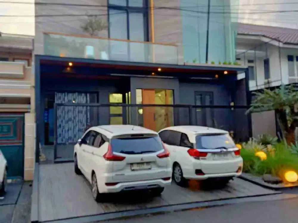 rumah mewah di gedung hijau VI pondok hijau jakarta selatan