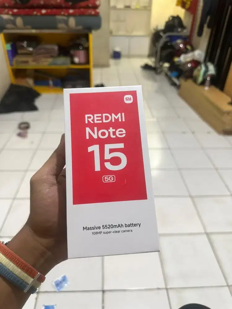 Redmi Note 15 5G 8/256Gb SEGEL RESMI TAM